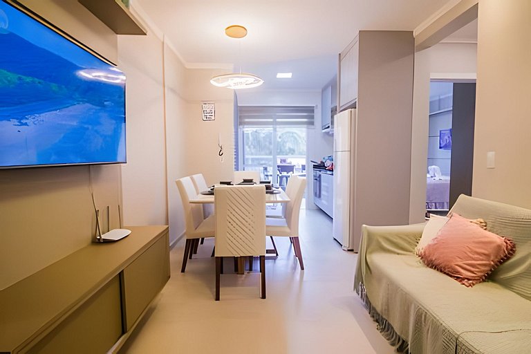 Apartamento mobiliado com sacada e chu. 2 vagas