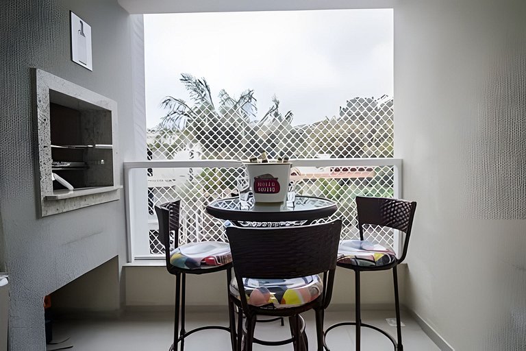 Apartamento mobiliado com sacada e chu. 2 vagas