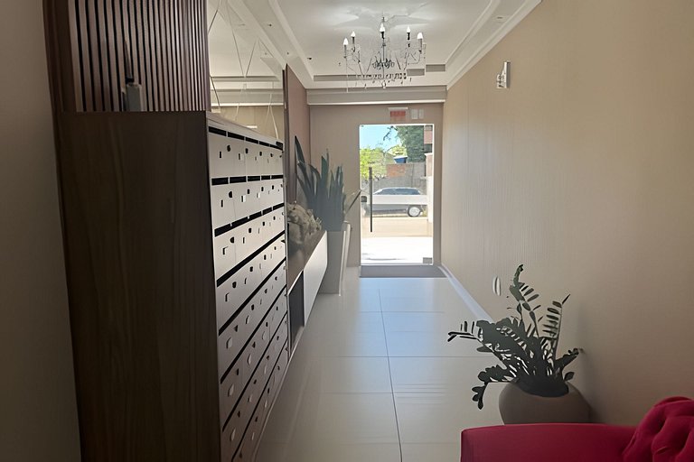 Apartamento mobiliado com sacada e chu. 2 vagas