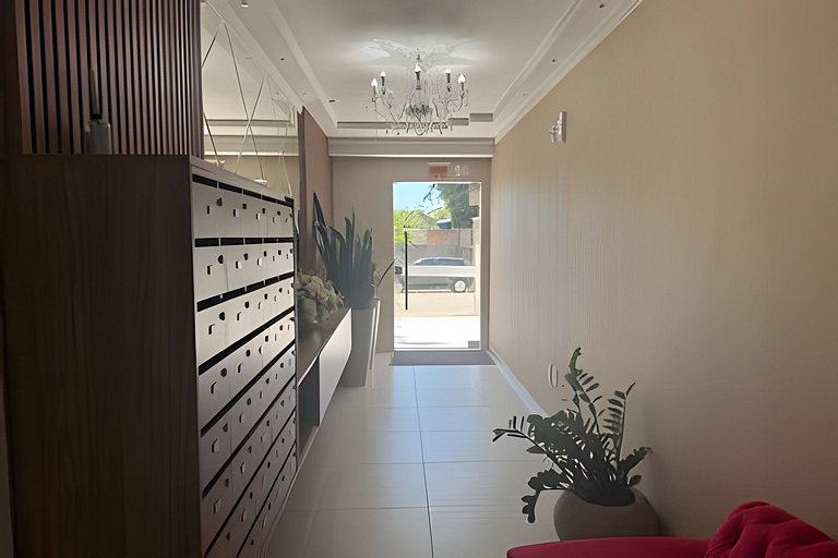 Apartamento mobiliado com sacada e chu. 2 vagas